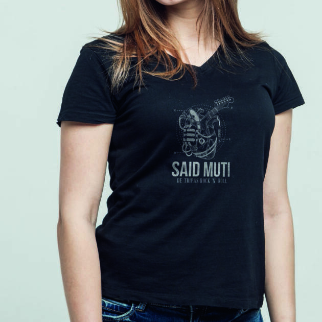 Camiseta Chica - De Tripas Rock 'N' Roll